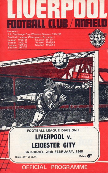 Match programme